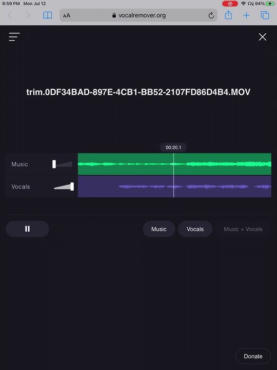 Xu Minghao(SVT)- MAZE vocals only sample