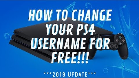 How to Change Your PS4 Online ID (Gamertag) For Free || 2019 Tutorial