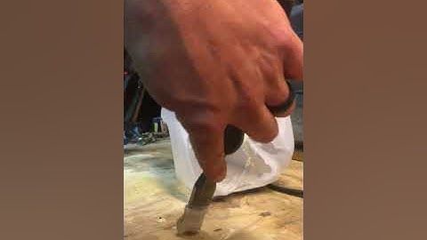 Chisel protectors out of a milk jug.