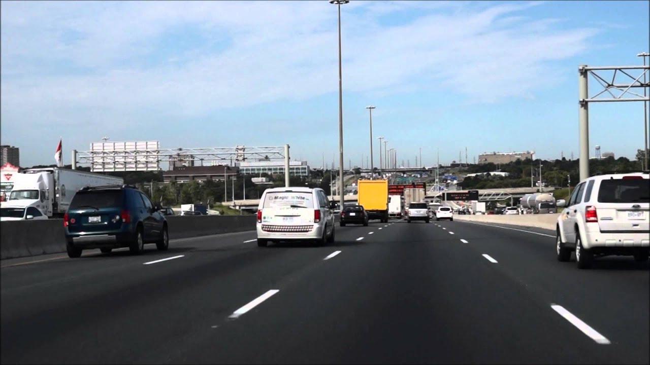 Hwy 401 West Scarborough to Mississauga
