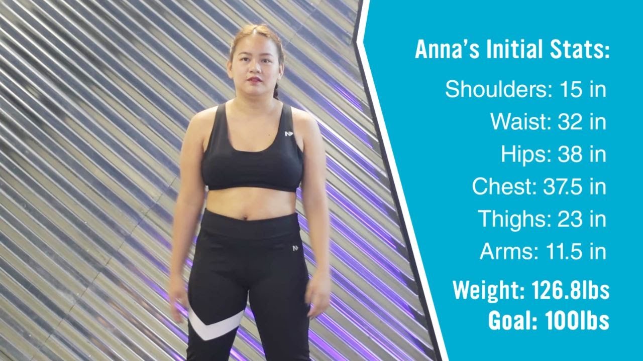 Anna's weigh in and day 1 of 90. - YouTube