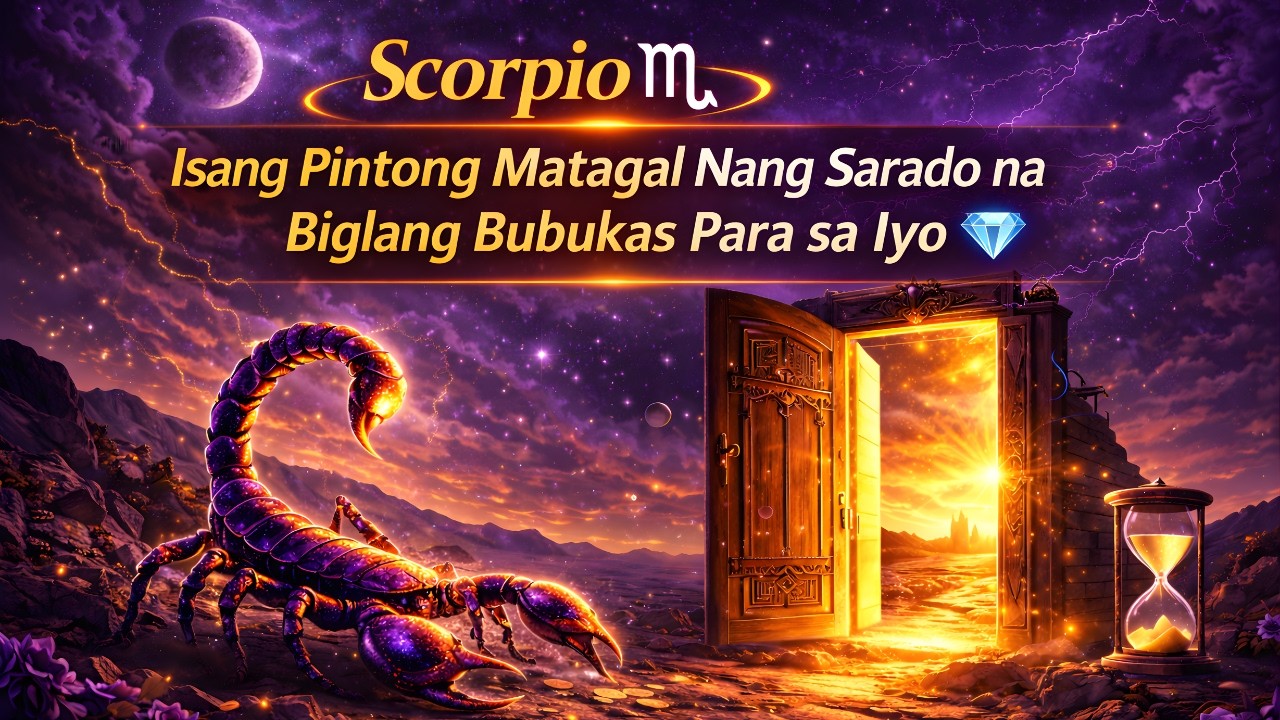 Scorpio ♏ — May Isang Pintong Matagal Nang Sarado na Biglang Bubukas Para sa Iyo 💎