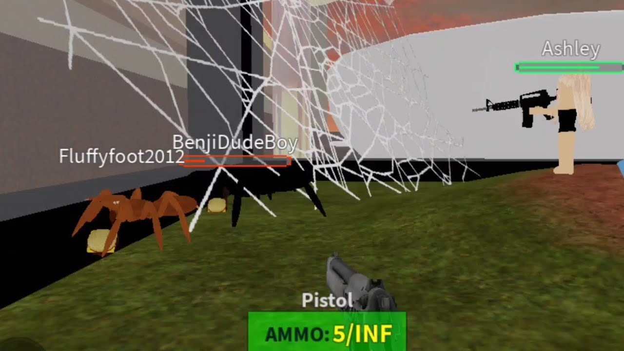 roblox live inside a spider cage multiplayer - YouTube