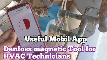 Danfoss magnetic Tool for AC and DC  solenoid Coils |  magnetic field tester  | solenoid coil tester