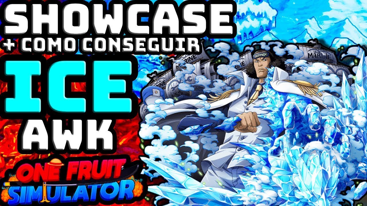 Ice V3 showcase(one fruit simulator)