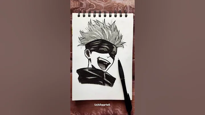 Drawing gojo satoru🥶 #drawing #gojosatoru #jjk #shorts