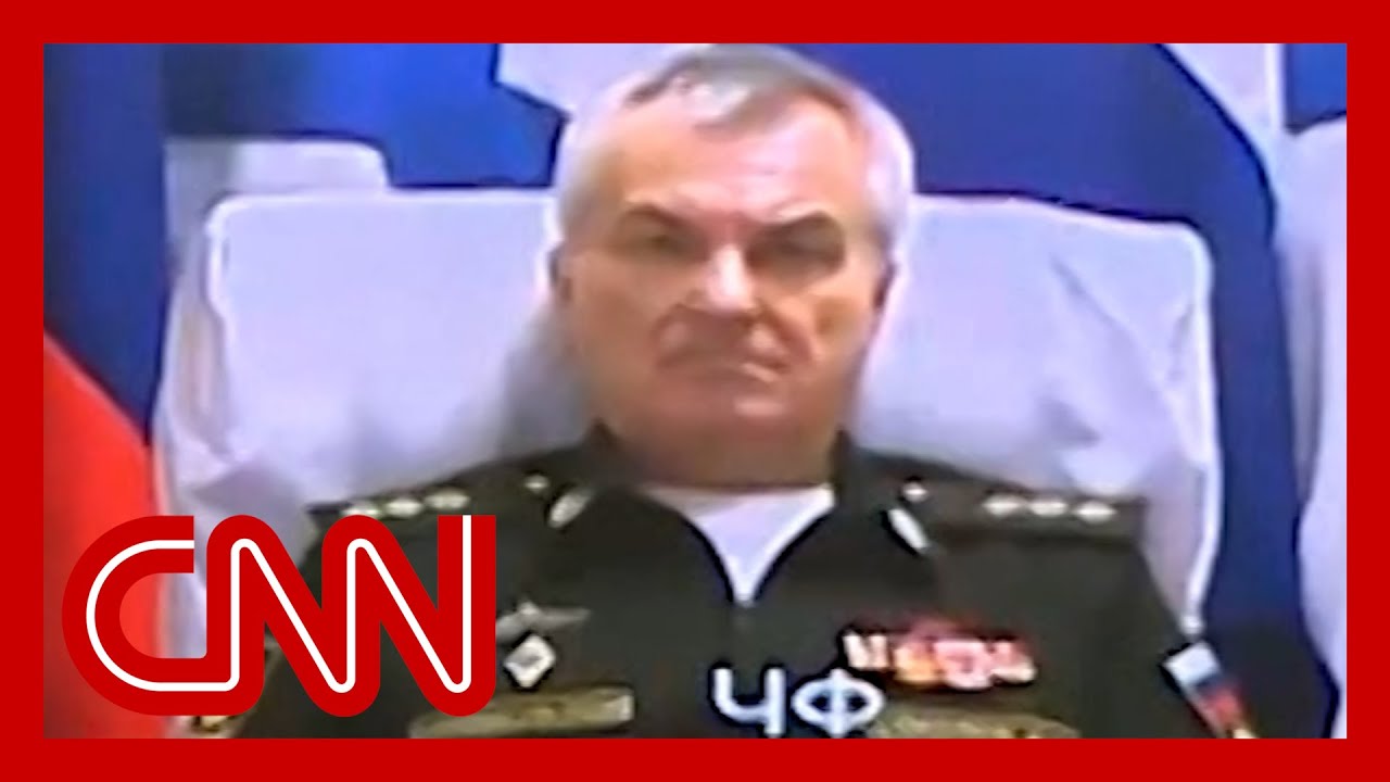 Video purports to show Russian admiral attending meeting