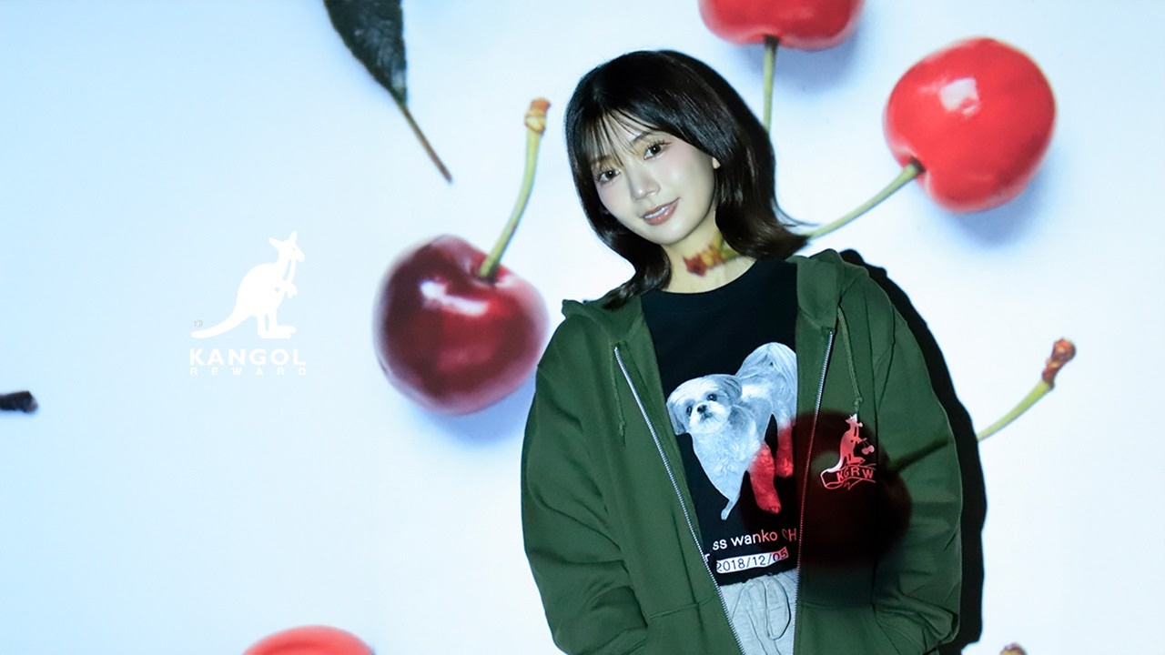 完全受注生産】高本彩花×KANGOL REWARDコラボ企画！ZIPパーカー