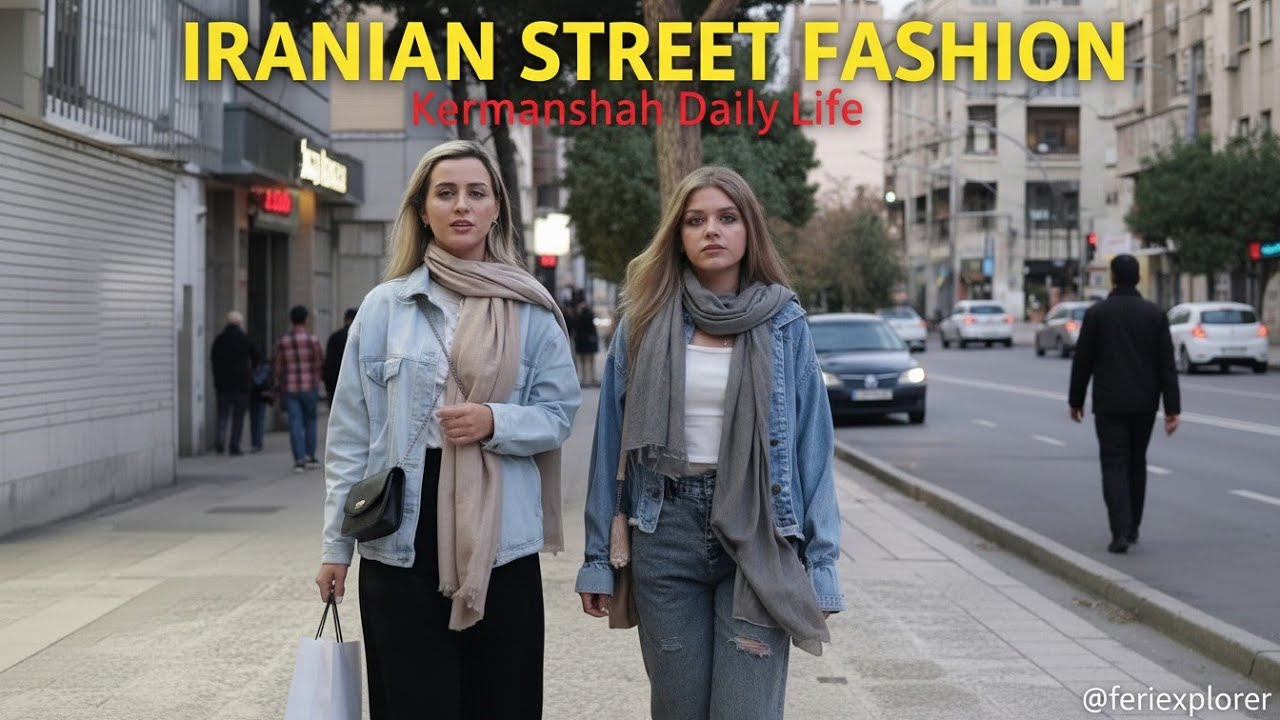 IRAN'S STREET FASHION & REAL DAILY LIFE | Kermanshah City Vibes