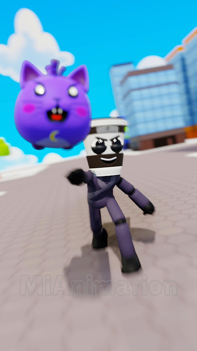 Justice with a twist Cappuccino Assassino 💩😂 PK XD Meme #funny #memes #animation #pkxd #shorts