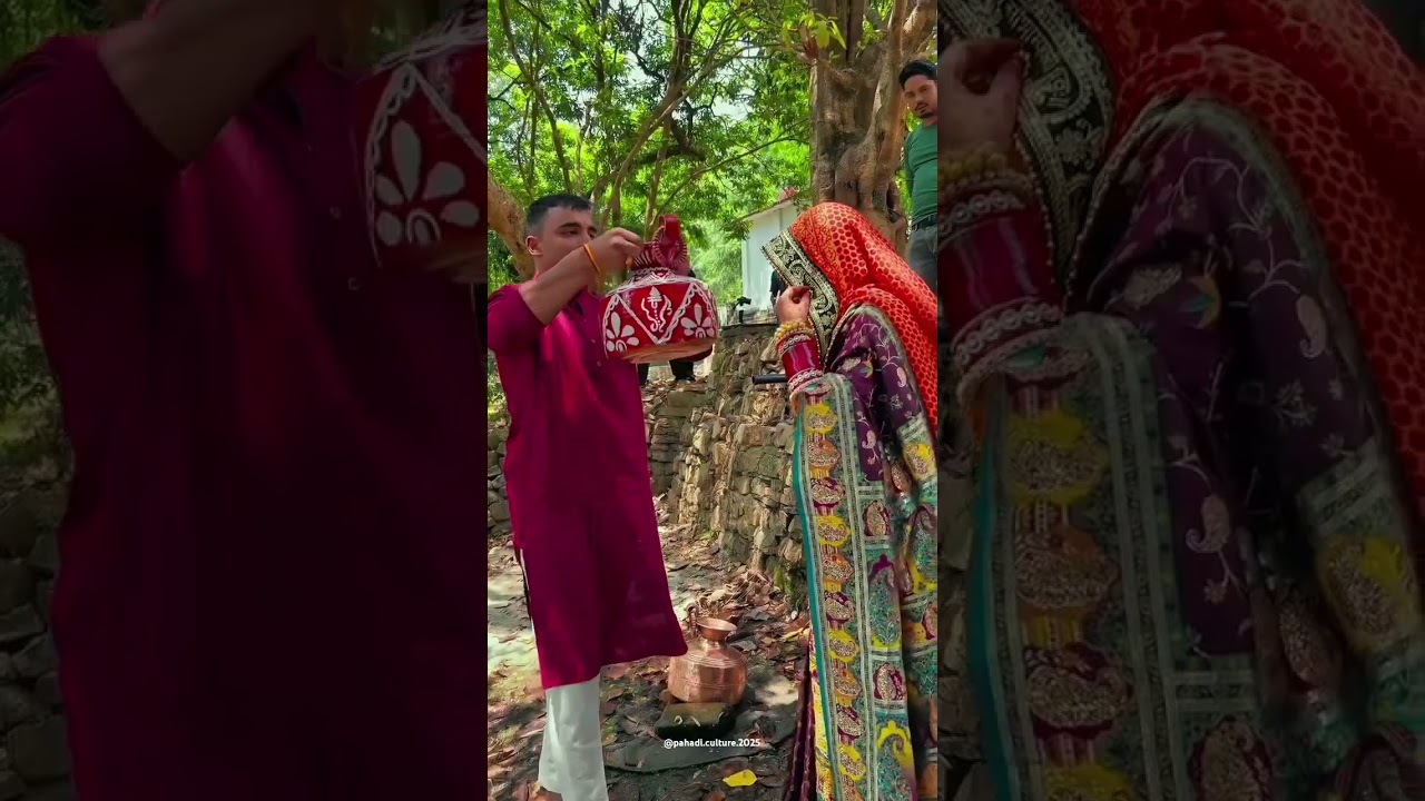 pahadi Rituals..❤️🥰😎 