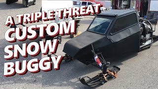 Triple Threat Custom Built Snowmobile Snow Buggy Rotax 600 Triple Extreme Vehicles
