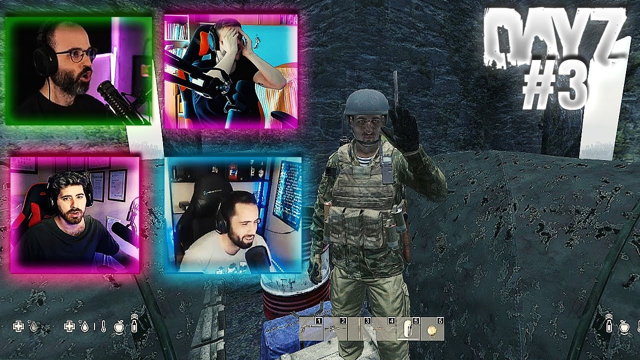 Clips de MENOS TRECE, CAROLA, RICOY y AGUS en DayZ #3 || Clips de Twitch