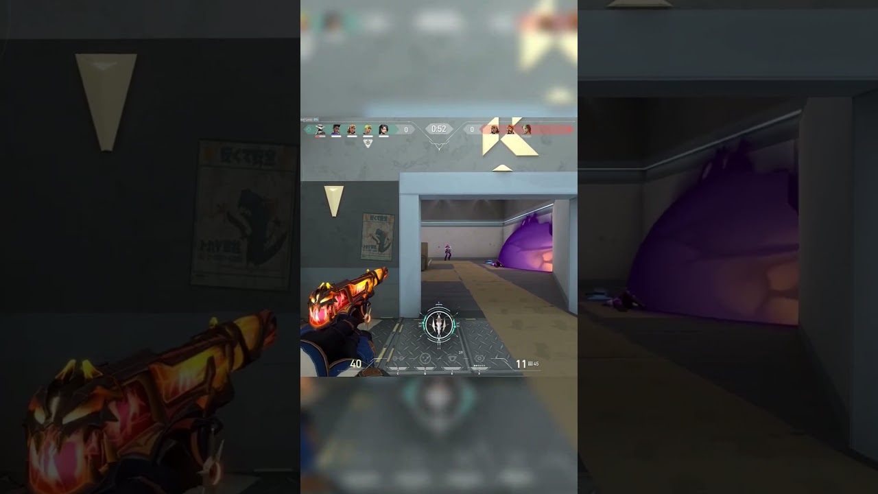 Holding site for too long 😨 #gaming #valorant #trendingshorts
