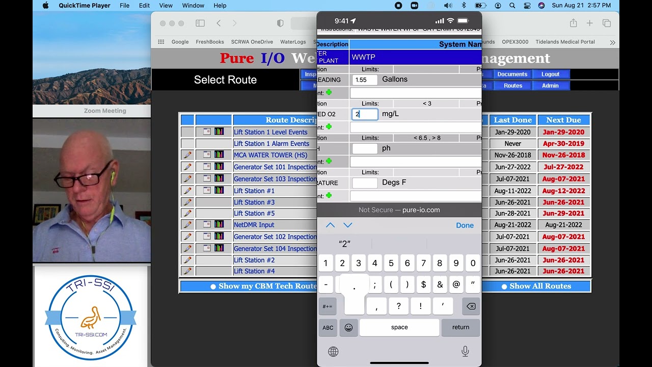 Operator Rounds on iPhone