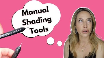 How To Use Manual Shading Tools (for OMBRE BROWS, COMBO BROWS + Faux Freckles)