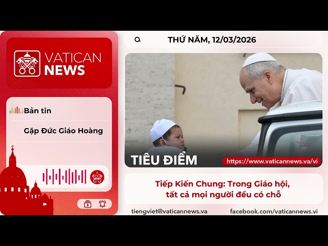 Radio thứ Năm 12/03/2026 - Vatican News Tiếng Việt