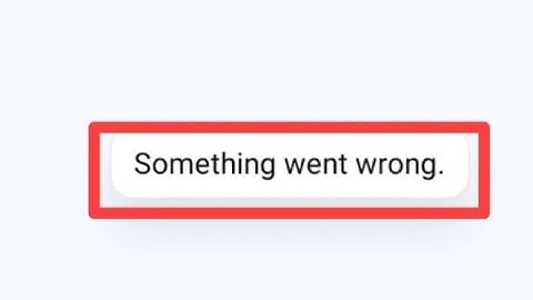 How to fix Something went wrong. problem solve in ShopClues | Something went wrong. problem