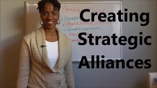 Creating Strategic Alliances| Effective Small Business Strategy