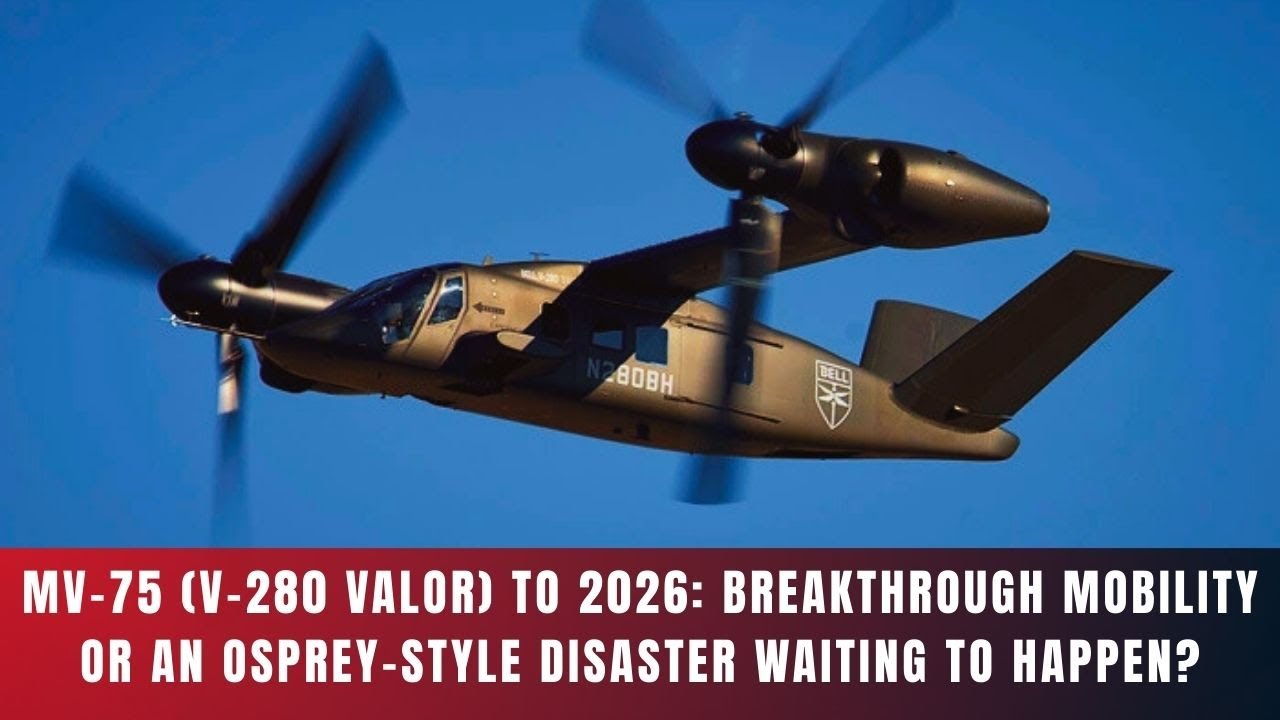 US Army’s MV-75 Rush Explained: Why Rushing the V-280 Could Backfire Fast