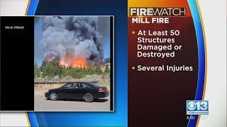 Mill Fire Update: More than 3,900 acres have burned, 20% contained.