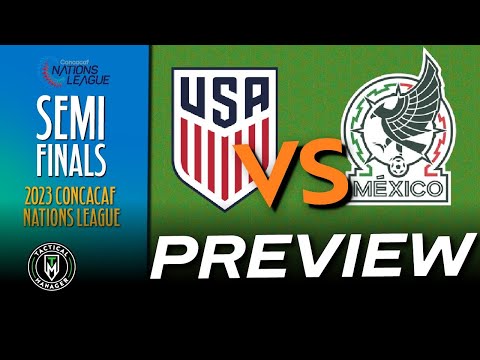 The USA & Mexico BATTLE for a spot in the Final | USMNT vs El Tri Match Preview