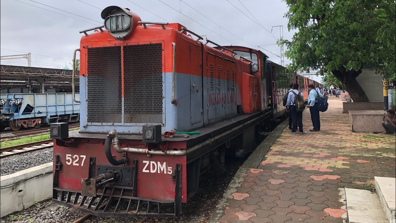 Wagai to Bilimora by narrow gauge train | Vistadome coach journey