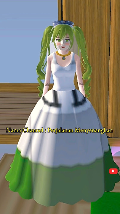 TUTORIAL BAJU PENGANTIN GADIS MENTIMUN #sakuraschoolsimulator #sakura #shorts