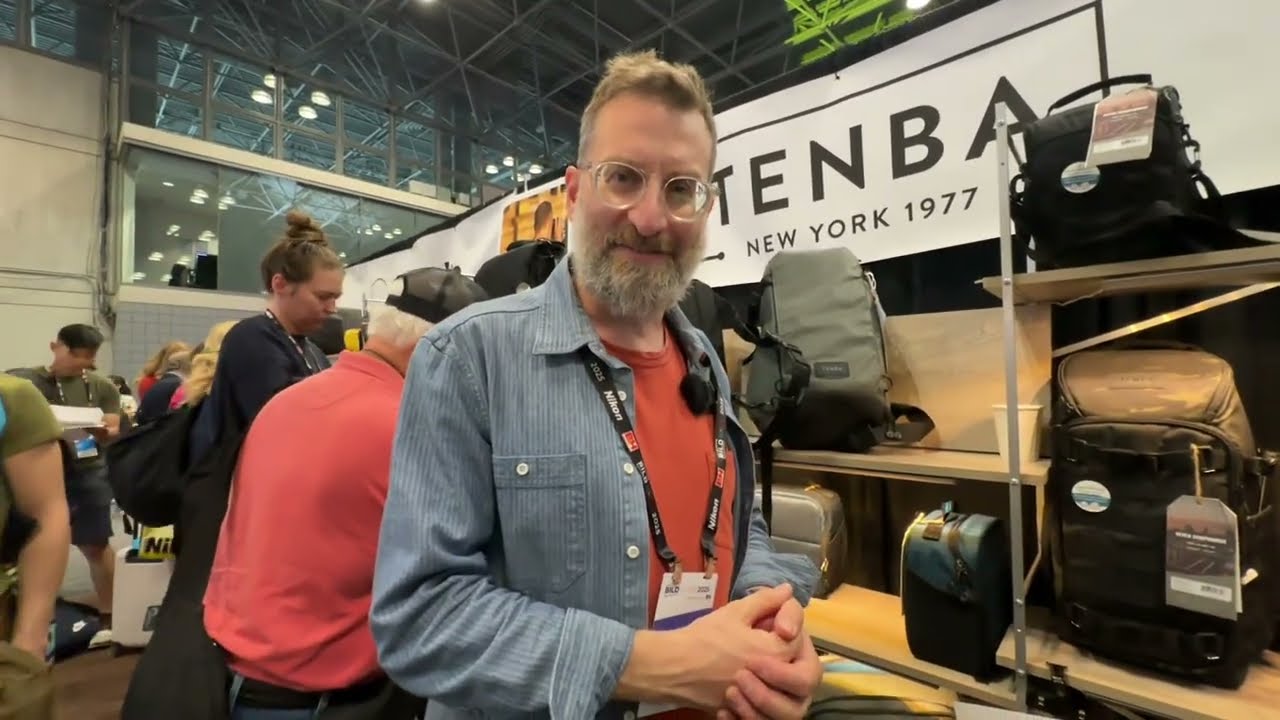 B&H Bild Photo Video Expo 2025 - Tenba at New York Booth - June 17, 2025