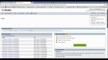 Web Assign Extensions