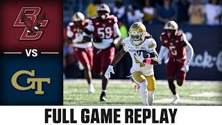 Boston College vs Georgia Tech Full Game Replay | 2026 ACC Football