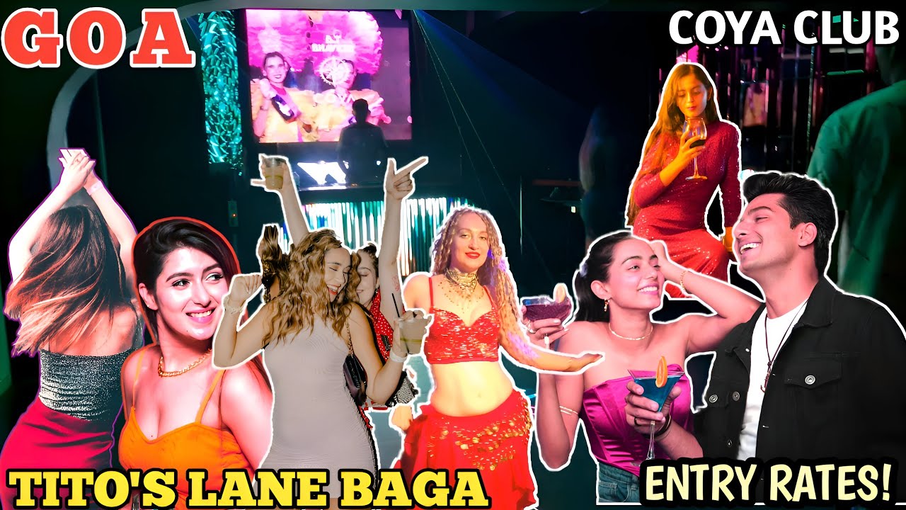 TITO'S LANE GOA | Titos Lane Baga Goa | Tito's Lane Nightlife | Tito's Lane Club Price|Goa Best Club