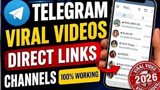 Viral Video Link Telegram Channel || How To Join Telegram Video Link | Viral Links Telegram 2026 
