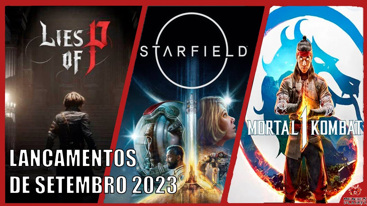 TOP: JOGOS DE SETEMBRO DE 2023 | PS5 / XBXSERIES / SWITCH / PC / PS4 / XBXONE