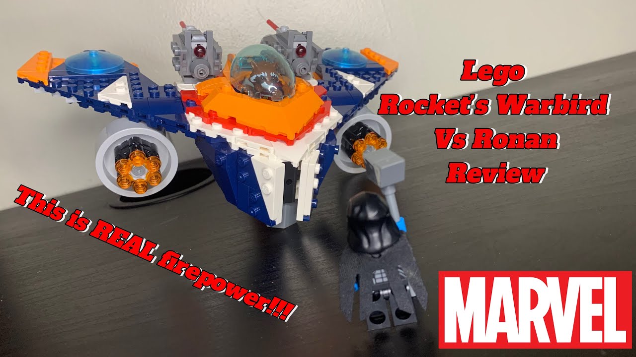 Lego 76278 Rocket’s Warbird Vs Ronan Review