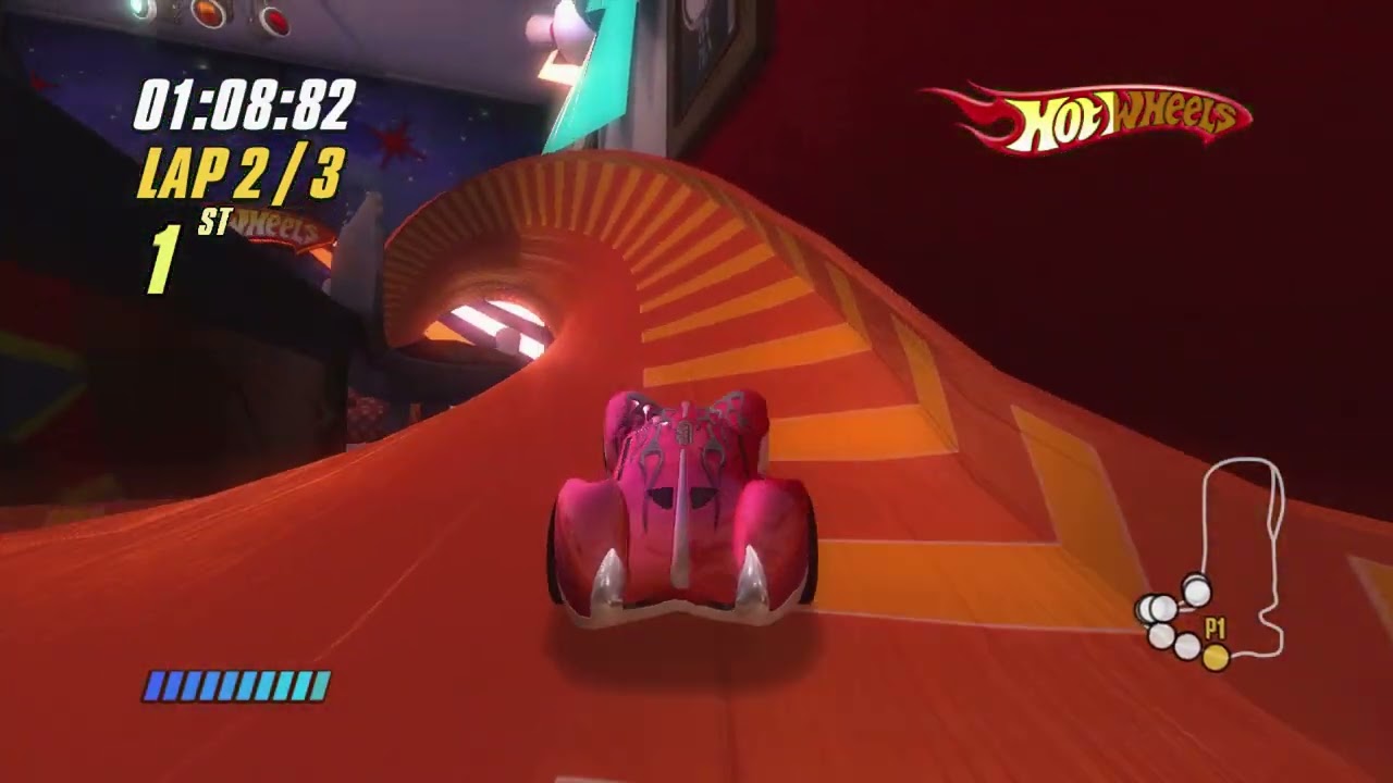 Hot Wheels: Beat That! - Speed Bump gameplay in Multi-Lane Mash