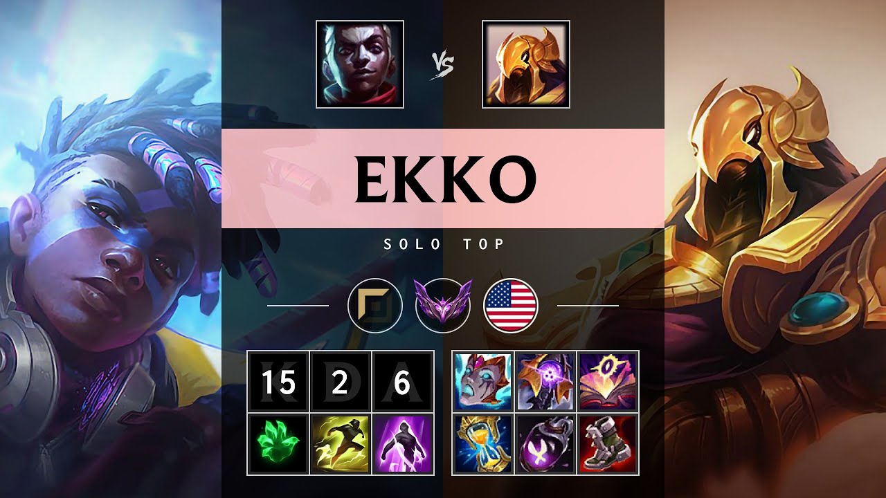 Ekko Top vs Azir - NA Master Patch 25.17