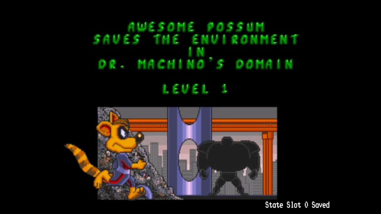 Awesome Possum Sega Genesis Parte Final - YouTube