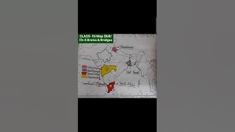 S.Sc/DAV/Class-IV/Map Skill/Ch-5 Bricks and Bridges#education #study #students #youtube #