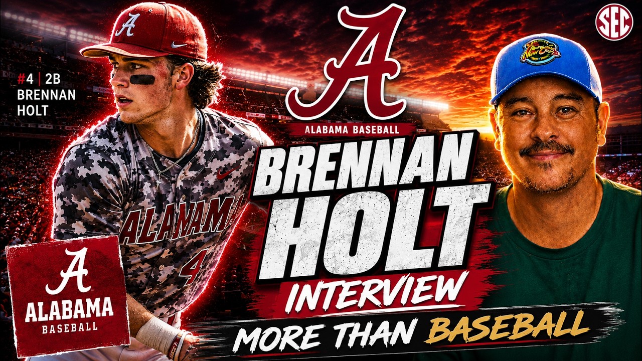 Why Jesus Means More Than Baseball-Alabama's Brennan Holt Interview