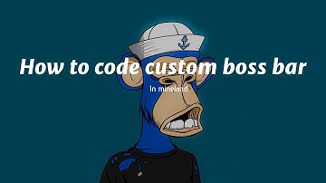 How to make custom bossbar? mineland tutorial