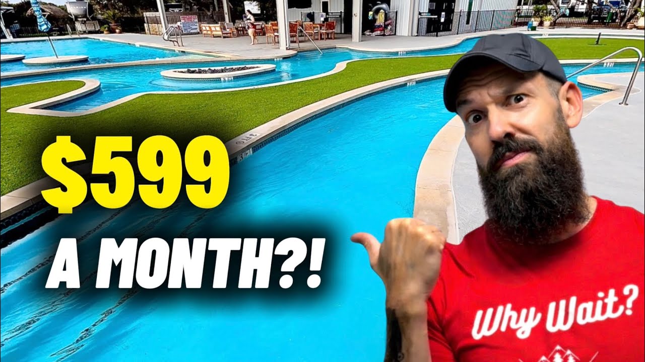 Этот кемпинг для автодомов совершенно бессмысленен... Он стоит 599 долларов в месяц.