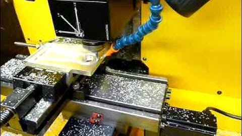 emco f1 cnc mach3 milling bearingstand for ottomotor