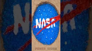 Nasa Logo With Coca Cola, Mentos And Orbeez Underground