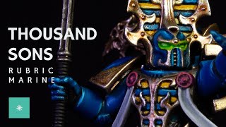 Thousand Sons Rubric Marine | Color Schemes