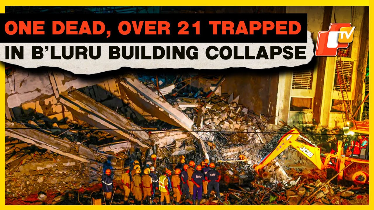 Bengaluru Building Collapse: One Body Recovered, 21 Feared Trapped As ...