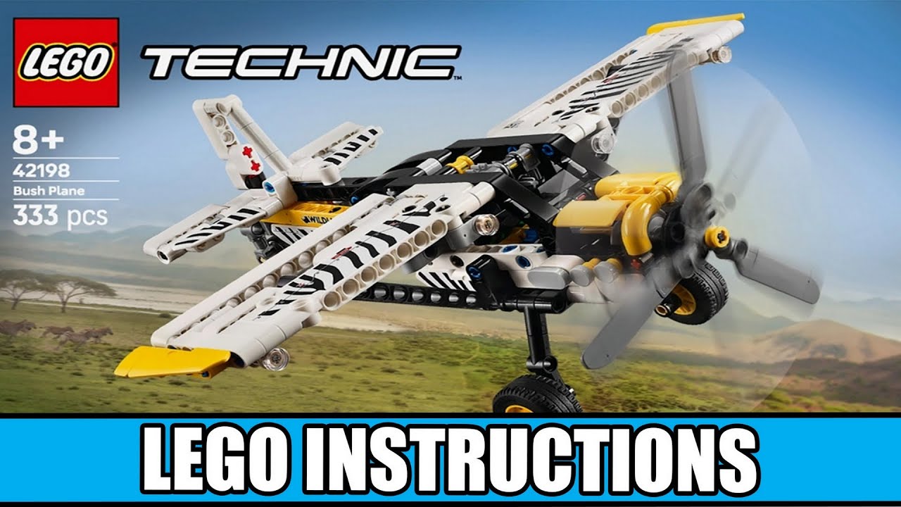 Technic - Bush Plane LEGO instructions