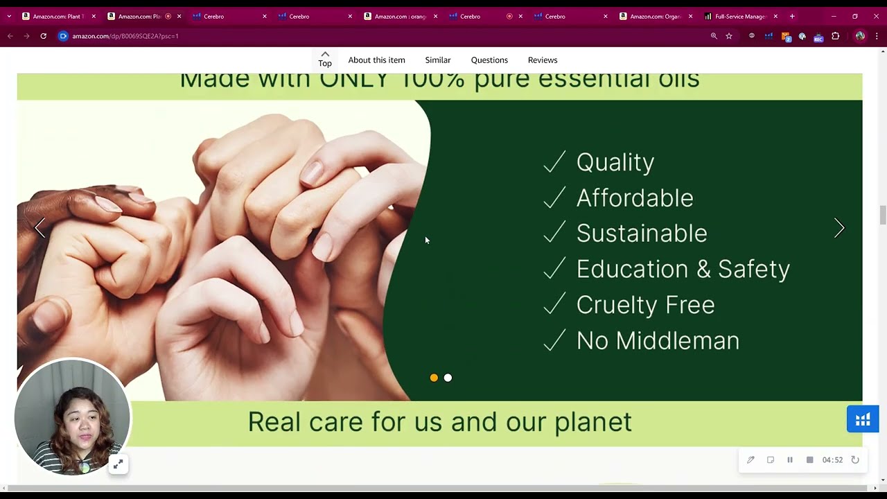 ASIN Review: Organic Essential Oils | "What’s Missing in Your Amazon Keyword Strategy?