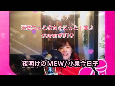 夜明けのMEW/小泉今日子【cover】ちょこっと1曲♪2023.8.23