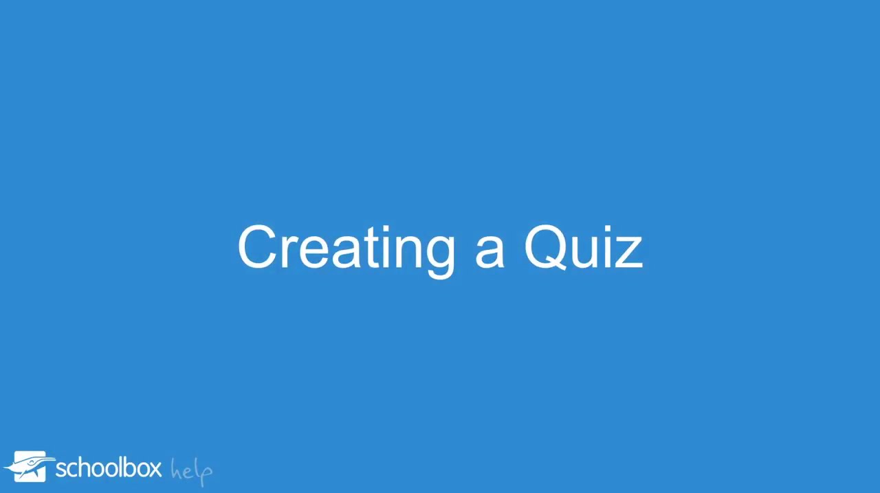 Creating a Quiz - LMS Tools